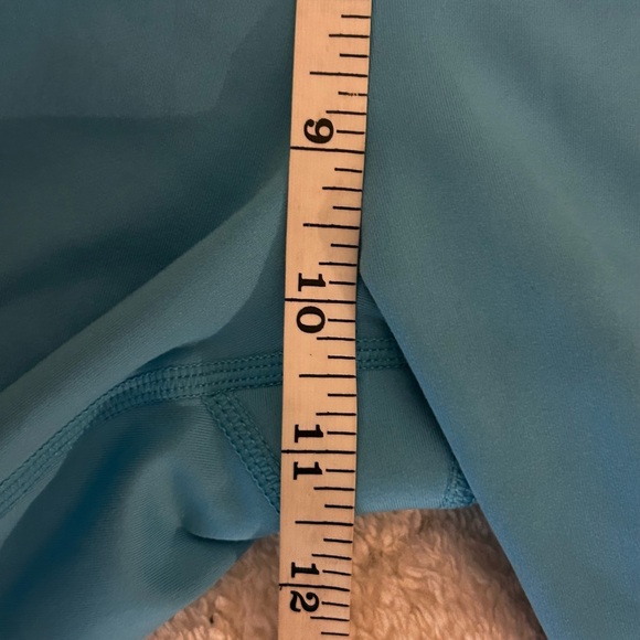 Carbon38 Teal Blue 8” Athletic Bike Shorts Size Small NWT - Picture 5 of 6